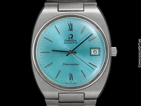 omega seamaster tiffany blue|omega seamaster diving watch.